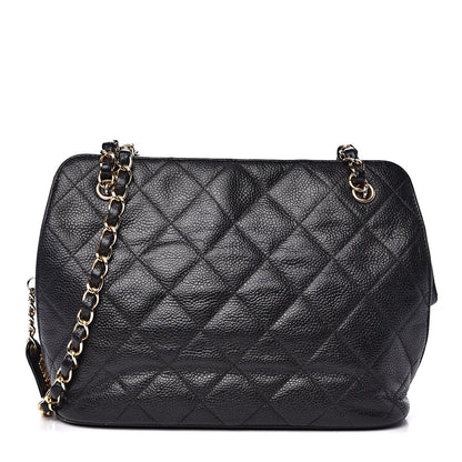 Chanel Caviar Quilted Shoulder Bag Black 1 of 12
