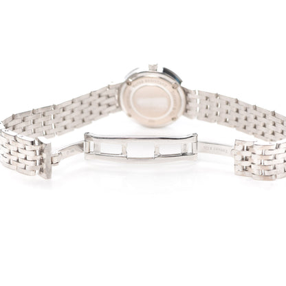 Tiffany 18K White Gold Diamond Bezel 20mm Classic Quartz Watch 5 of 5