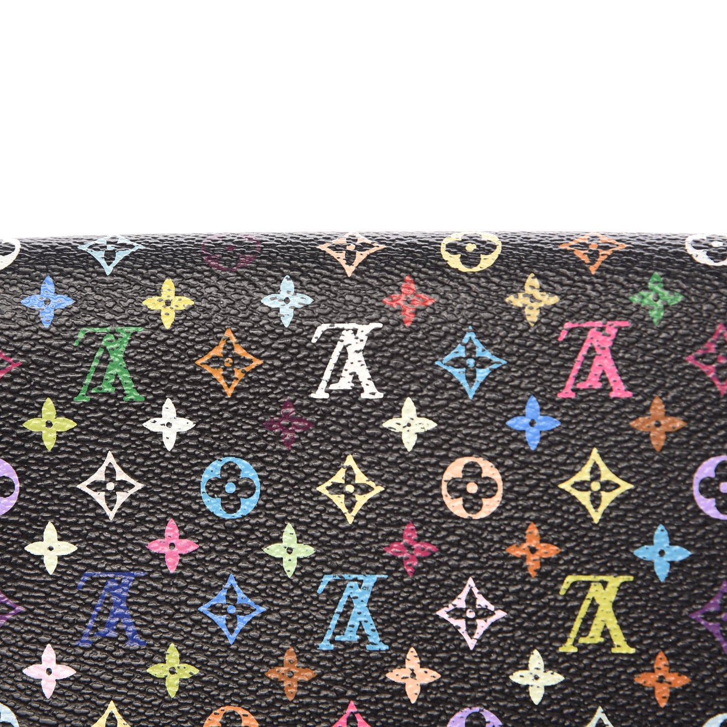 Monogram Multicolor Sarah Wallet Black