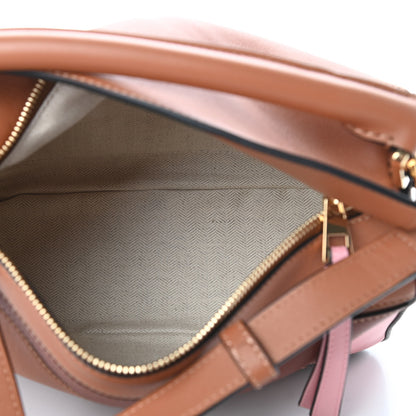 Loewe Calfskin Small Puzzle Bag Tan Medium Pink 5 of 10