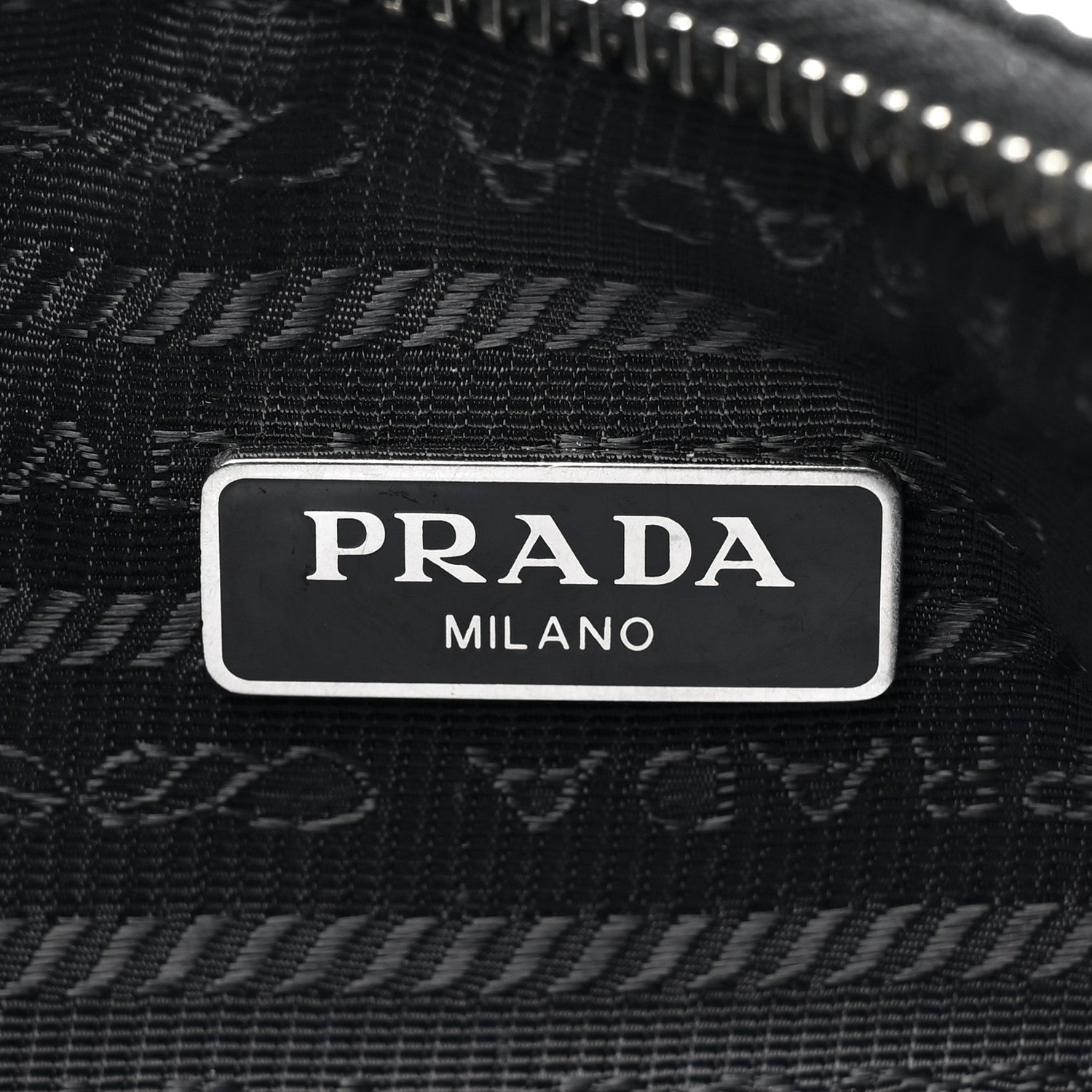 Prada Nylon Re-Edition 2005 Shoulder Bag Black 6 of 10
