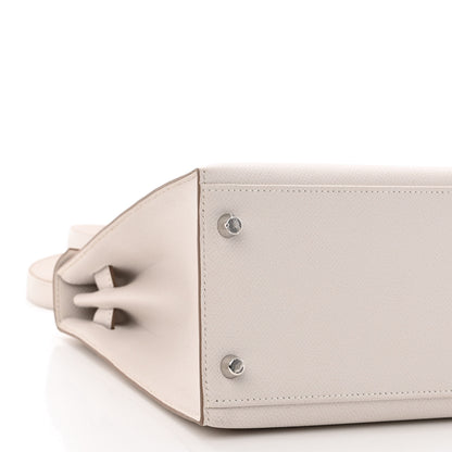Hermes Epsom Kelly Sellier 28 Gris Pale 9 of 11