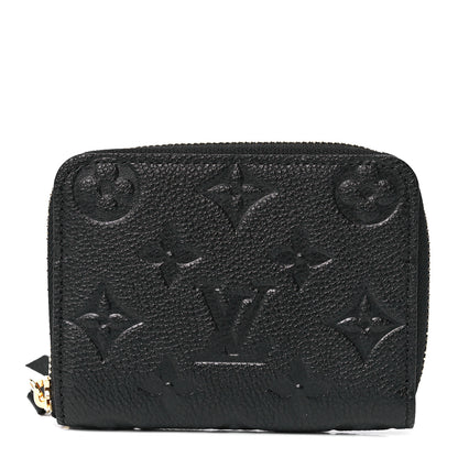 Louis Vuitton Empreinte Zippy Coin Purse Black 1 of 10