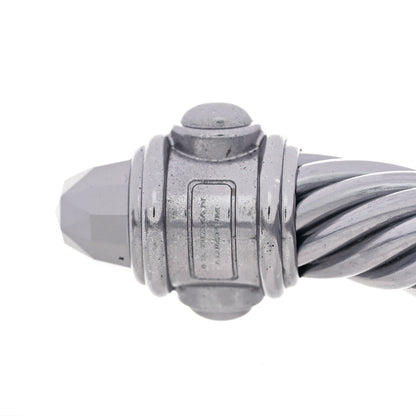 David Yurman Aluminum 10mm Cable Renaissance Bracelet Grey 3 of 4