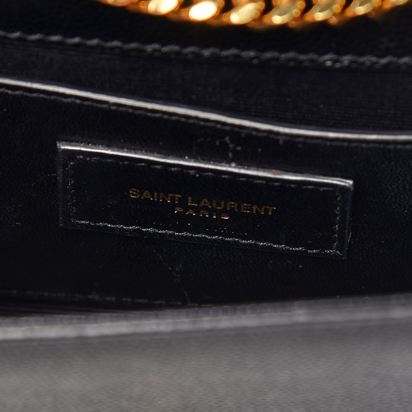 Grain De Poudre Small Monogram Kate Satchel Black