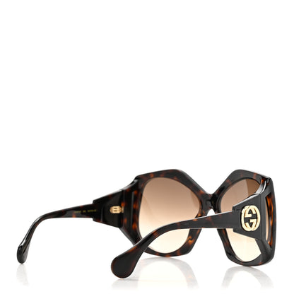 Gucci Acetate Round Sunglasses GG0875S Tortoise 4 of 7