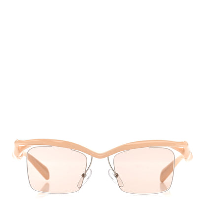 Prada Acetate Square Sunglasses SPR A15 Beige 2 of 8
