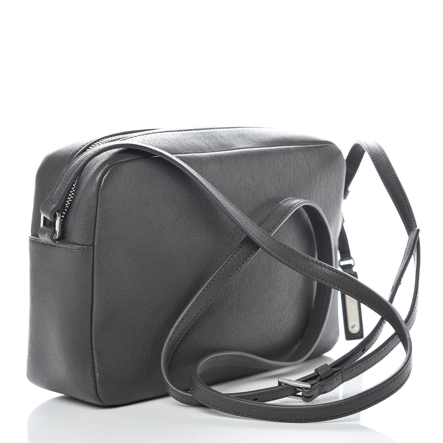 Lambskin Monogram Small Lou Camera Bag Asphalt