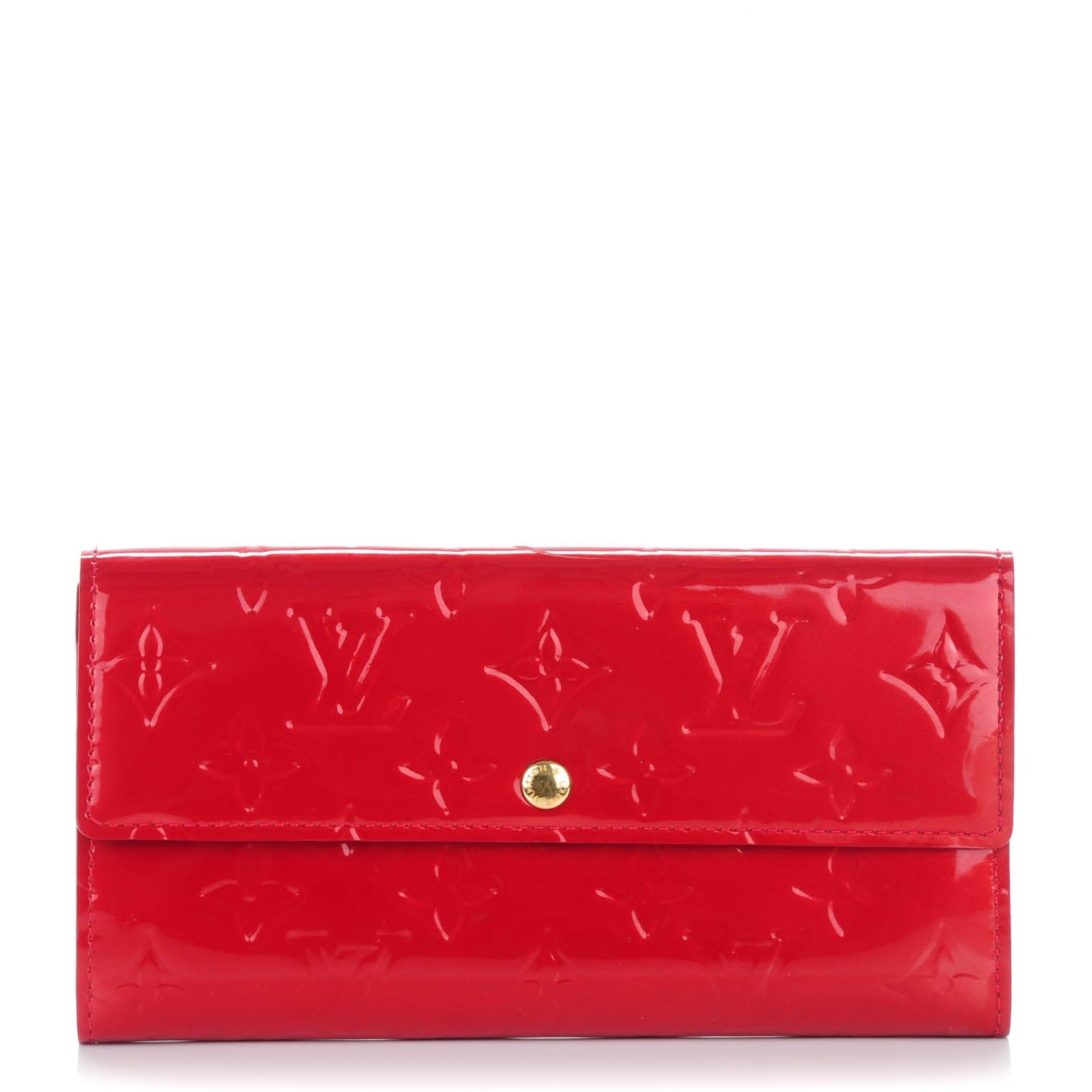 Louis Vuitton Vernis Sarah Wallet Pomme D'Amour 1 of 7