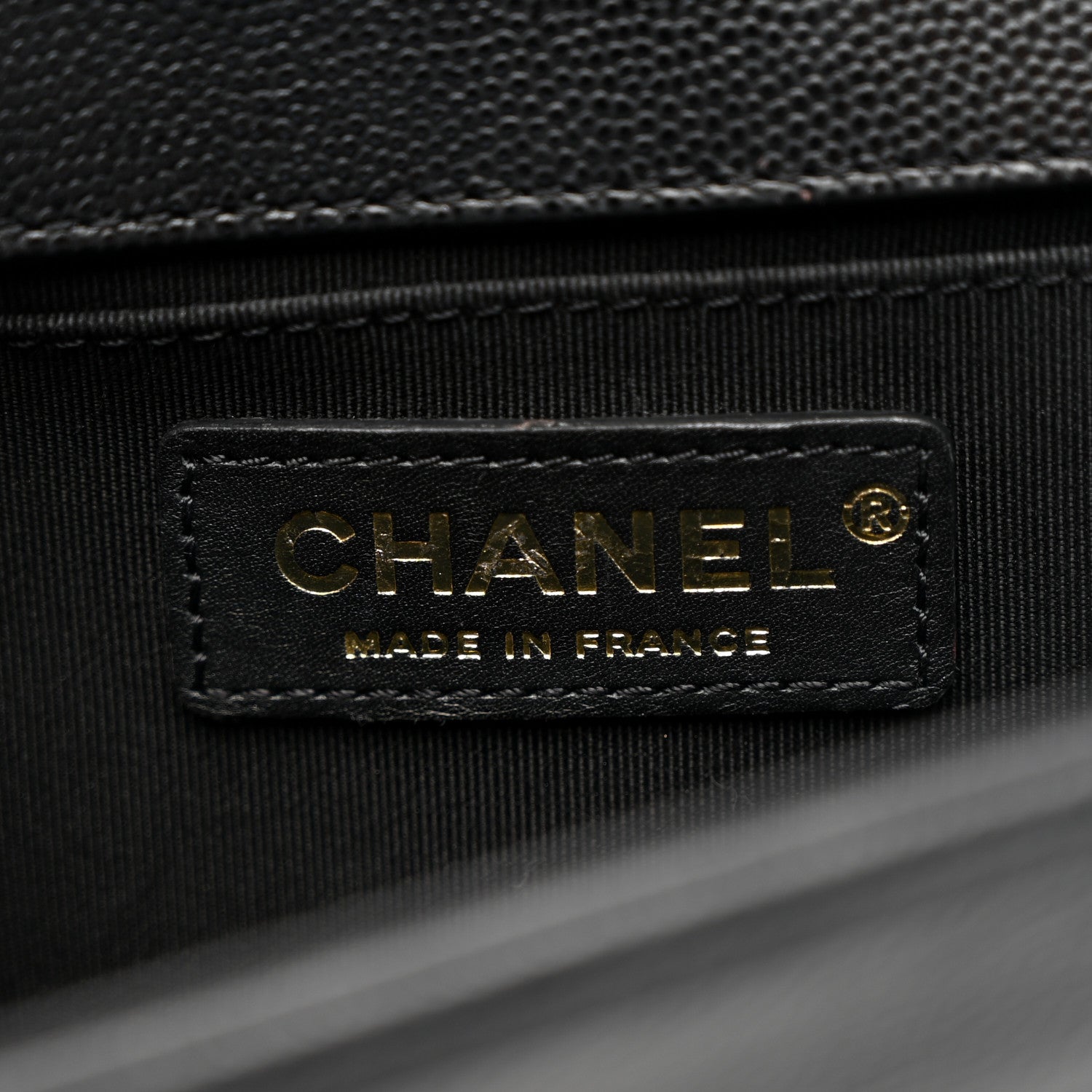 Chanel Caviar Quilted Medium Boy Flap Black 6 of 11