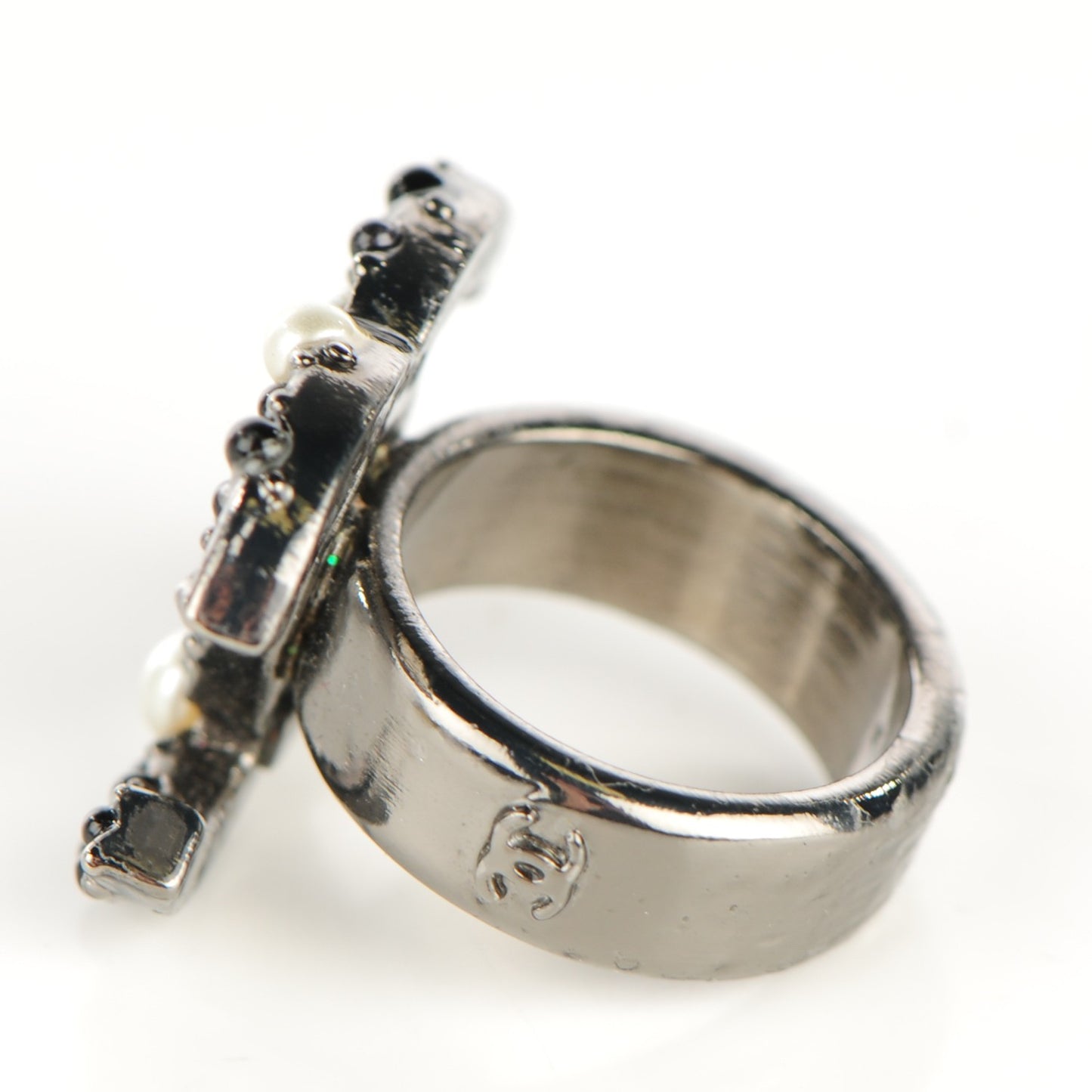 Ruthenium Pearl CC Ring 6