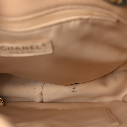 Chanel Caviar Quilted Petit Shopping Tote PST Beige Clair 10 of 11