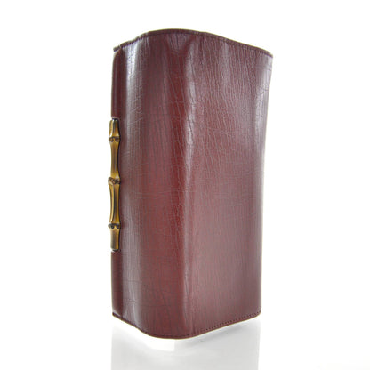 Gucci Leather Bamboo Clutch Bag 6 of 9