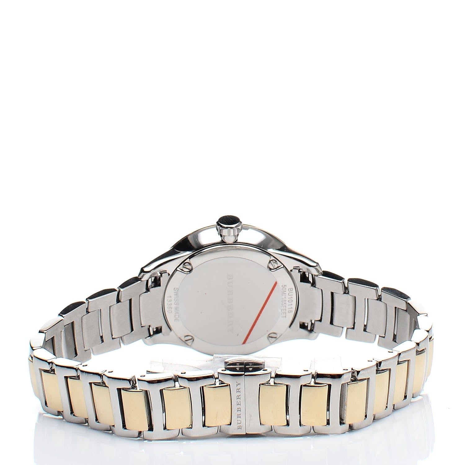 Burberry Stainless Steel 32mm Classic Round Quartz Watch Gold BU10118 4 of 7