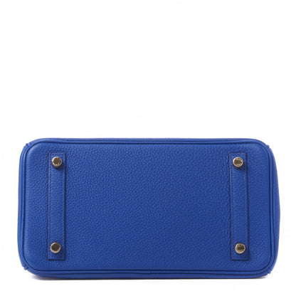 Hermes Togo Birkin 25 Bleu Electrique 5 of 29