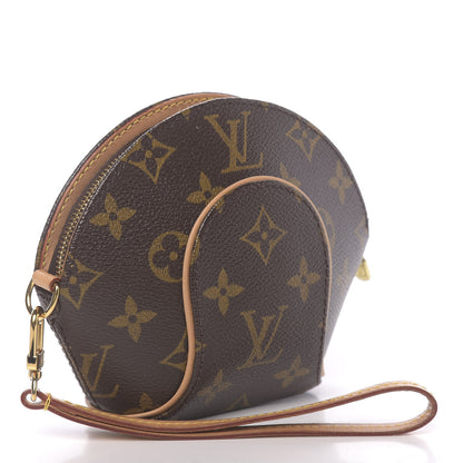 Louis Vuitton Monogram Mini Ellipse Wristlet Clutch 3 of 10