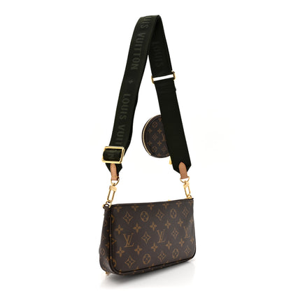 Louis Vuitton Monogram Multi Pochette Accessories Kaki 3 of 10