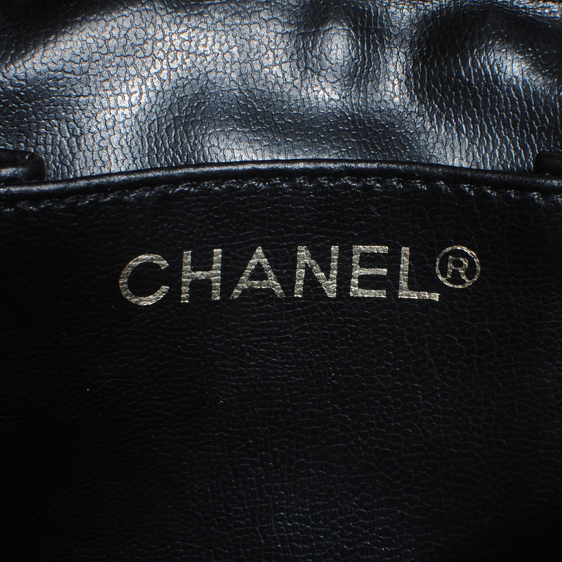 Chanel Calfskin Diamond Stitched Small Shoulder Bag Black 5 of 9