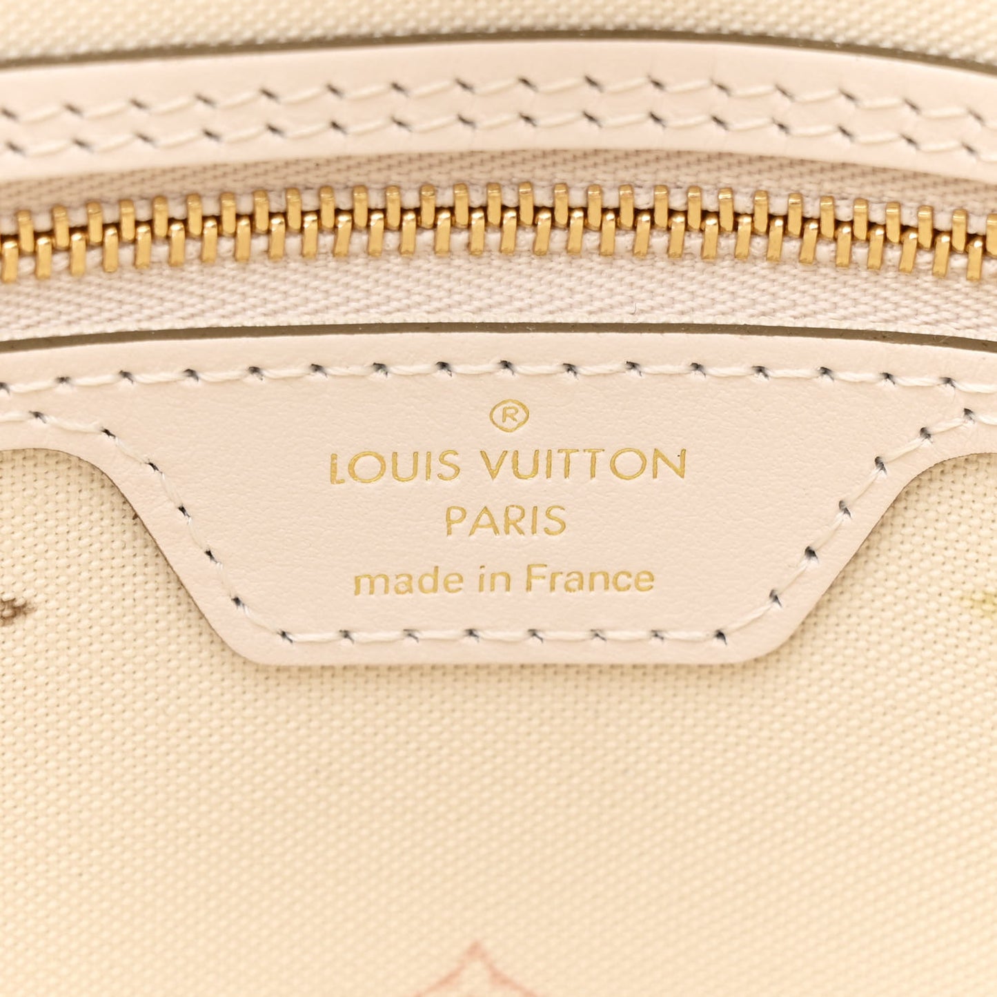 Monogram Giant Spring In The City Neverfull MM Sunset Kaki