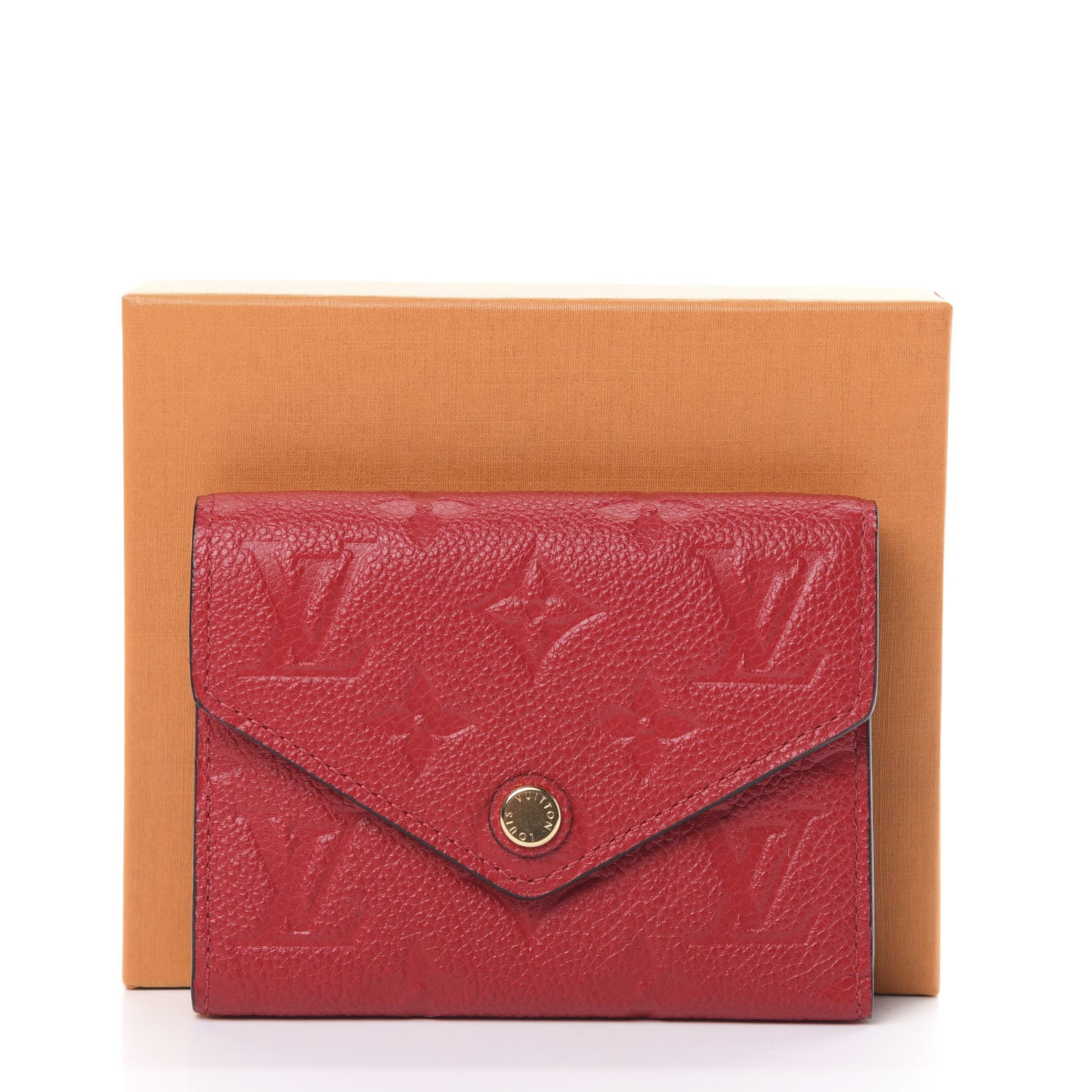 Louis Vuitton Empreinte Victorine Wallet Scarlet 7 of 7