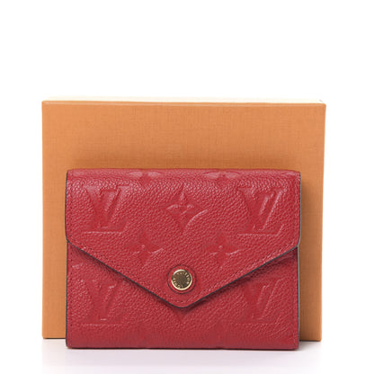Louis Vuitton Empreinte Victorine Wallet Scarlet 7 of 7