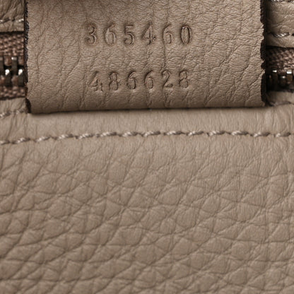 Gucci Soft Calfskin Small Jackie Top Handle Bag Taupe 6 of 9