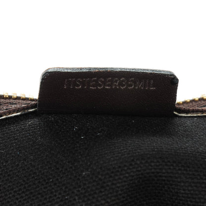 Burberry Haymarket Check Duffle Bag Dark Brown 8 of 11