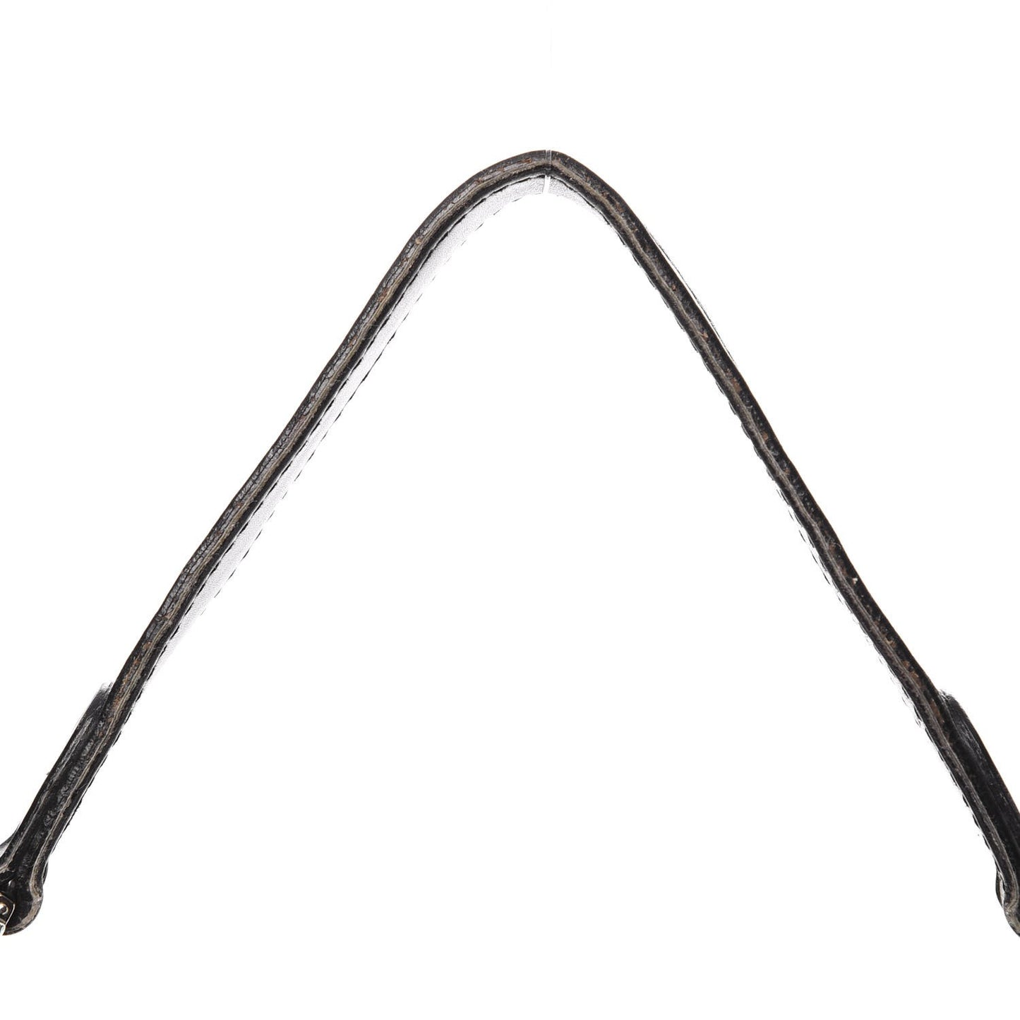 Monogram Double Saddle Bag Black