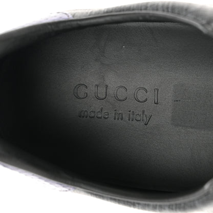 Gucci GG Supreme Monogram Ayers Web Mens New Ace Sneakers 9.5 Black 8 of 10
