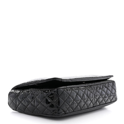 Chanel Vinyl Medium Rock and Chain Flap Black 4 of 11