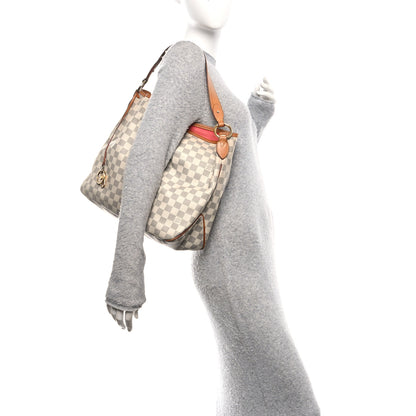 Louis Vuitton Damier Azur Delightful MM Pink 3 of 19