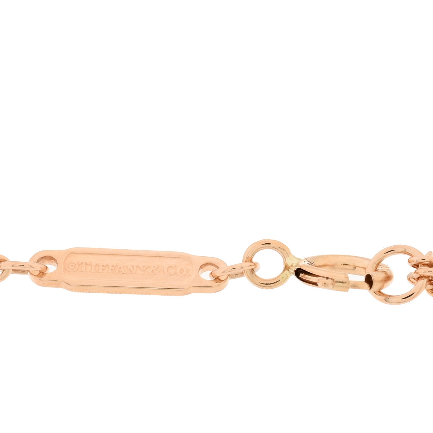 Tiffany 18K Rose Gold Sterling Silver Return to Tiffany Love Bugs Butterfly Bracelet 3 of 3