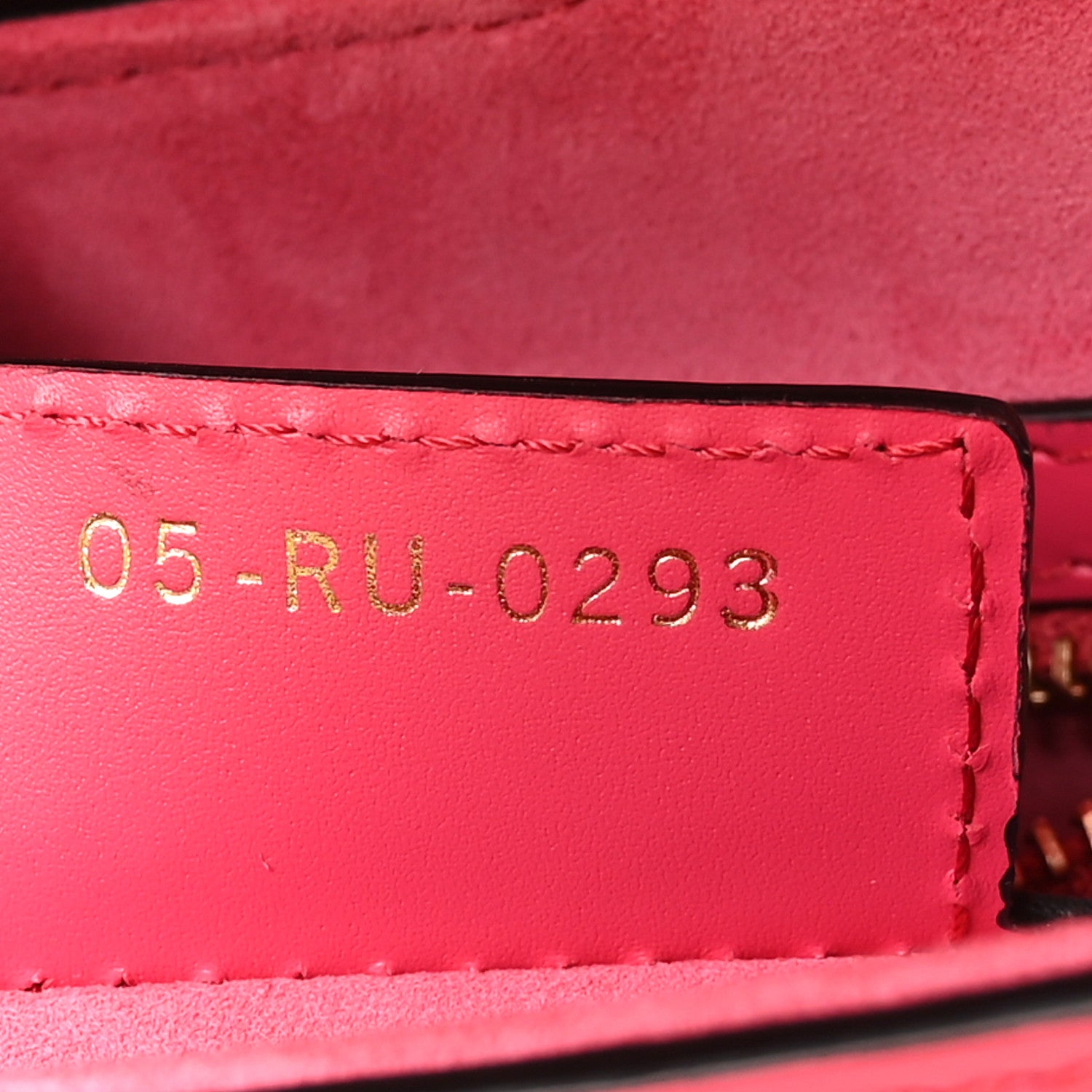 Christian Dior Smooth Calfskin Saddle Bag With Strap Fuchsia 7 of 10