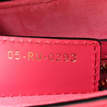 Christian Dior Smooth Calfskin Saddle Bag With Strap Fuchsia 7 of 10