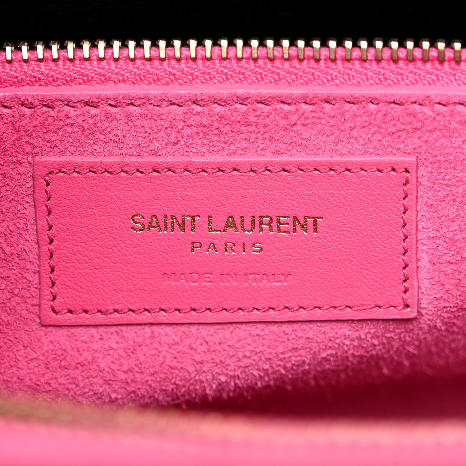 Saint Laurent Calfskin Small Sac De Jour Lipstick Fuchsia 6 of 22