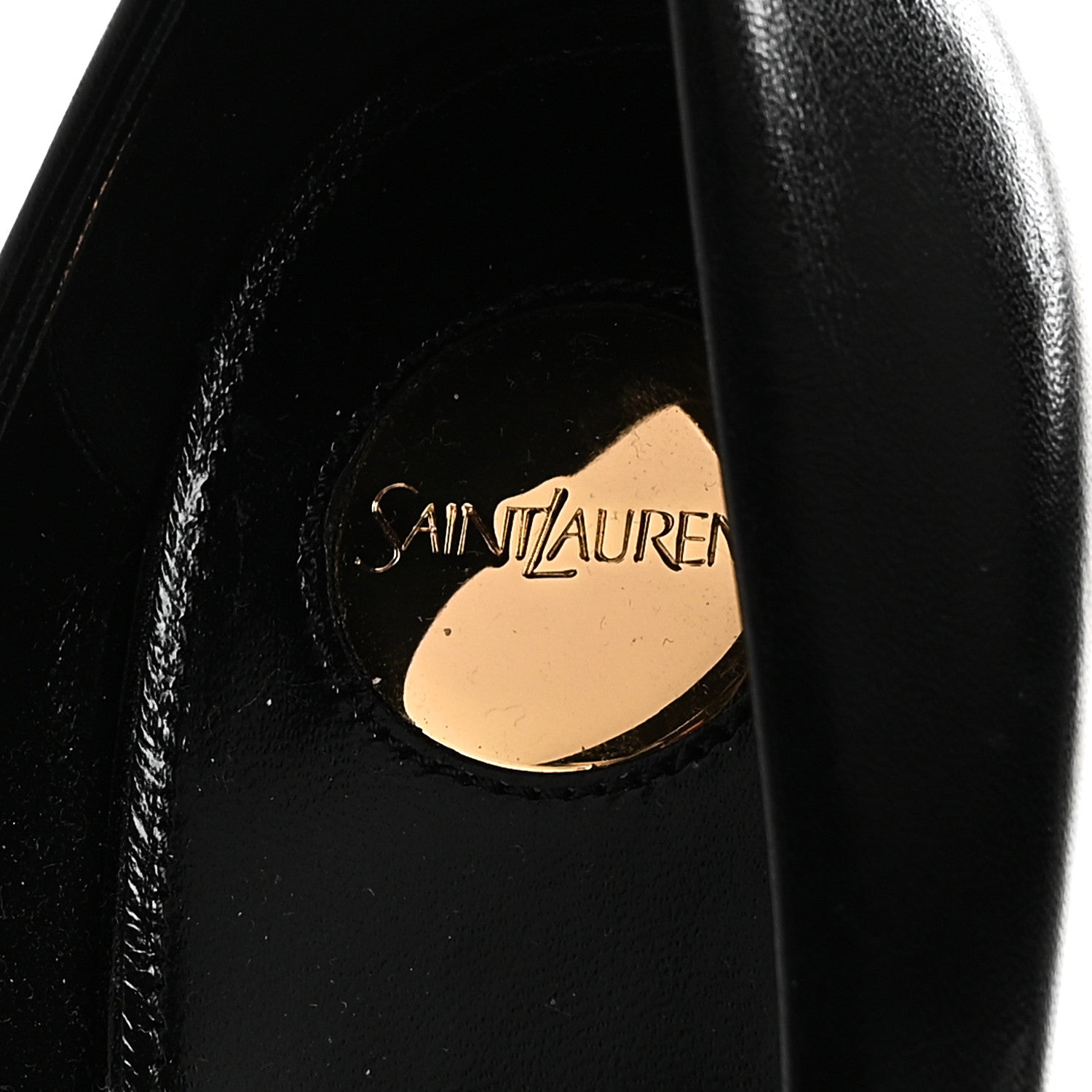 Saint Laurent Lambskin Elysee Pumps 40 Black 9 of 9