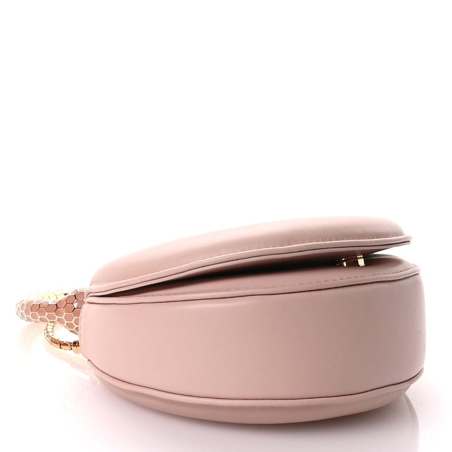 Calfskin Serpenti Cuore 1968 Top Handle Pink