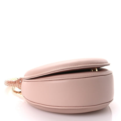Bulgari Calfskin Serpenti Cuore 1968 Top Handle Pink 4 of 10