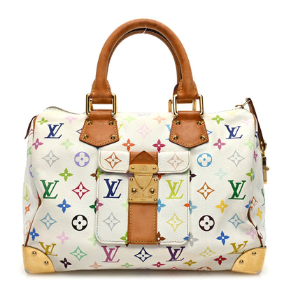 Louis Vuitton Monogram Multicolor Speedy 30 White 1 of 17