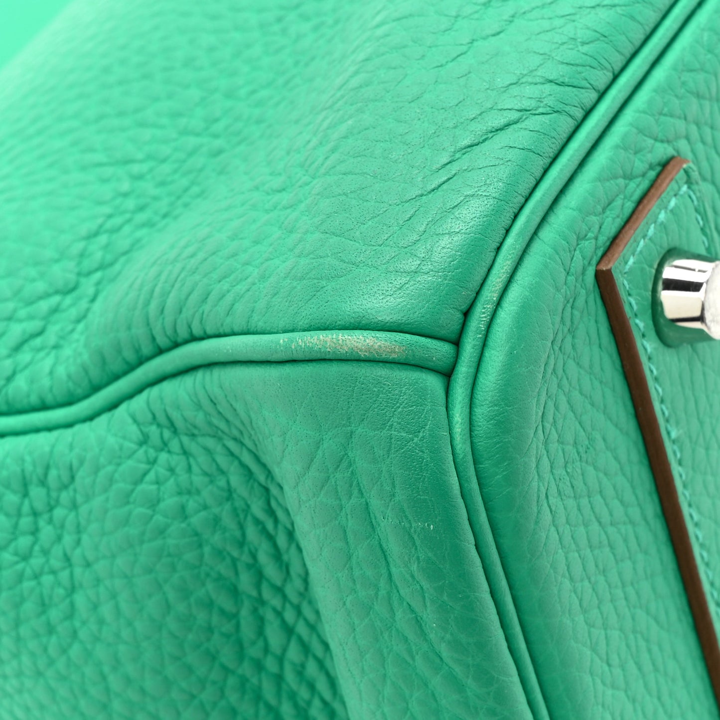 Taurillon Clemence Birkin 40 Menthe