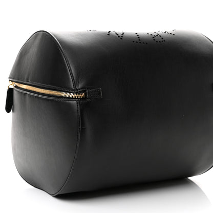 Stella McCartney Eco Alter Nappa Perforated Logo Shoulder Bag Black 9 of 10