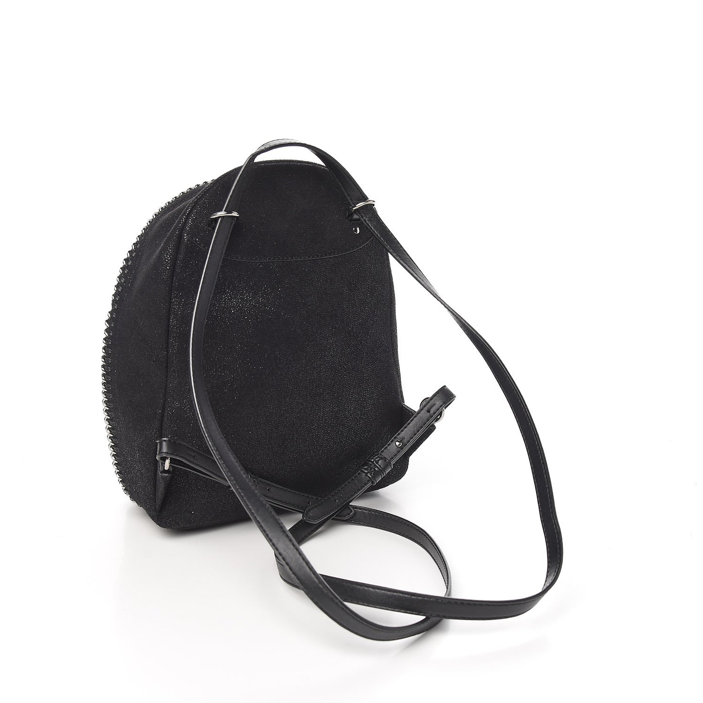 Shaggy Deer Mini Falabella Backpack Black