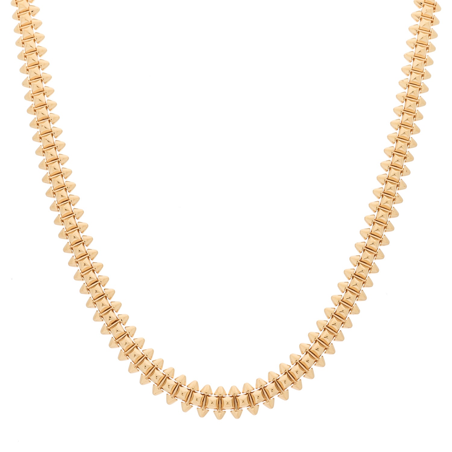 Cartier 18K Pink Gold Small Clash de Cartier Flexible Necklace 1 of 5