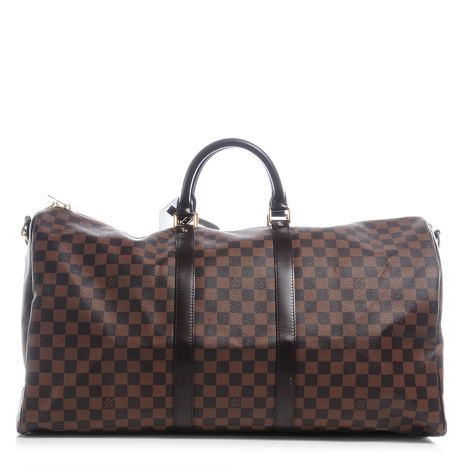 Louis Vuitton Damier Ebene Keepall BandouliÃ¨re 55 1 of 8