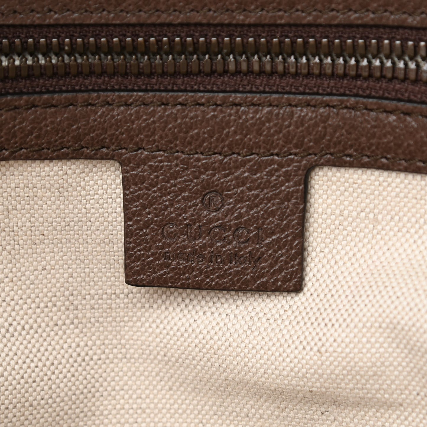 GG Supreme Monogram Calfskin Web Small Ophidia Day Backpack Beige Ebony New Acero