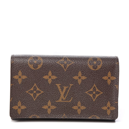 Louis Vuitton Monogram Porte Monnaie Billets Tresor Wallet 1 of 7