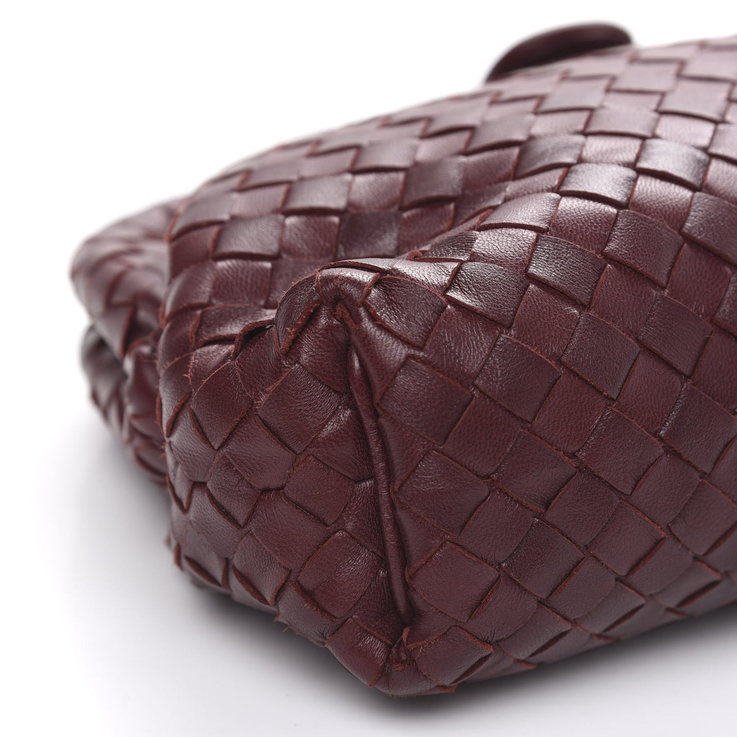 Nappa Intrecciato The Lauren 1980 Clutch Gigolo Red
