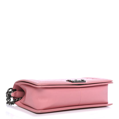 Chanel Lambskin Quilted New Medium Boy Flap Pink 4 of 14