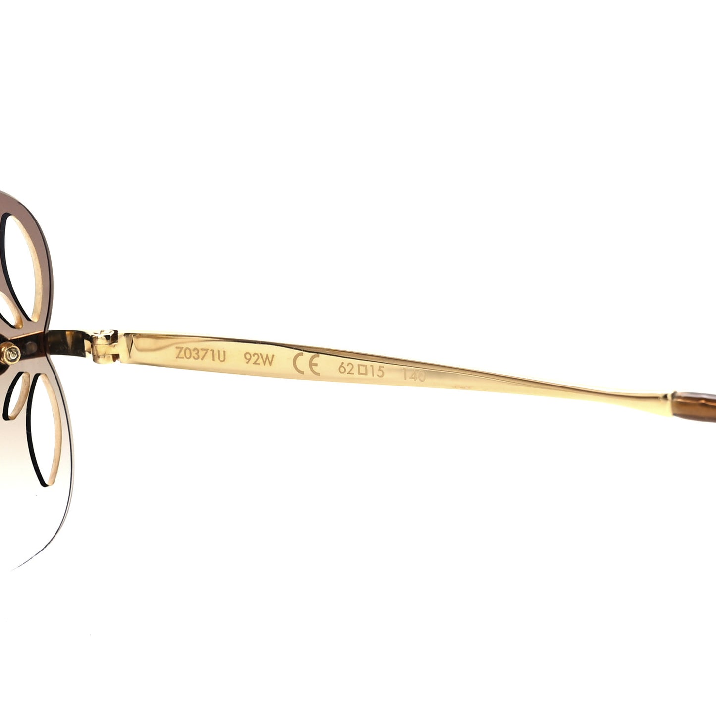 Lily Sunglasses Z0371U Brown Glitter