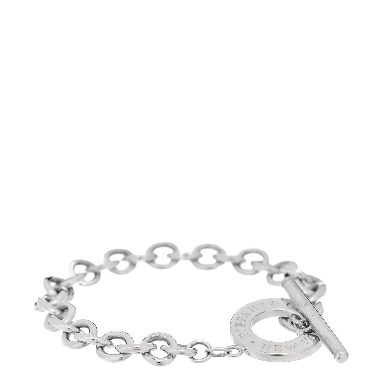 Tiffany Sterling Silver Toggle Bracelet 1 of 4